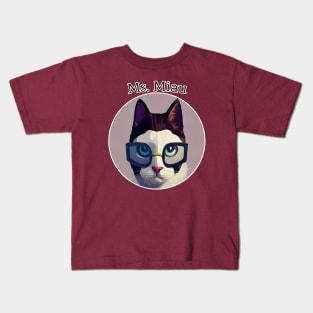 Ms. Miau Kids T-Shirt